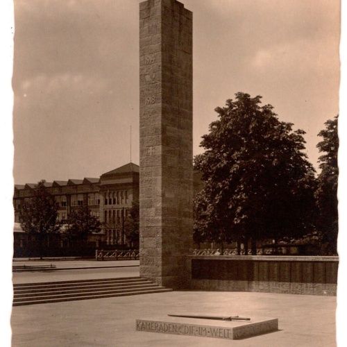 AK, Siemensstadt-Krieger Ehrenmal, Ansichtskarte (S7326)