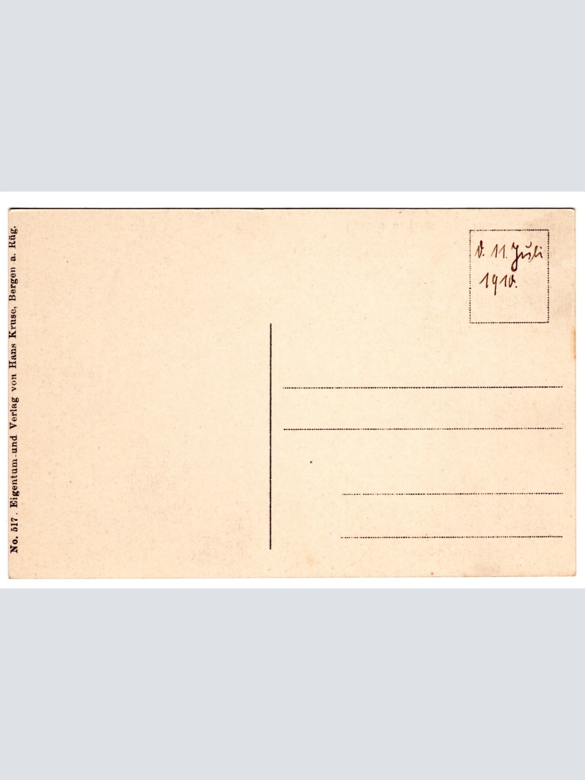 AK, Putbus auf Rügen, Mecklenburg-Vorpommern, Ansichtskarte (S7331)