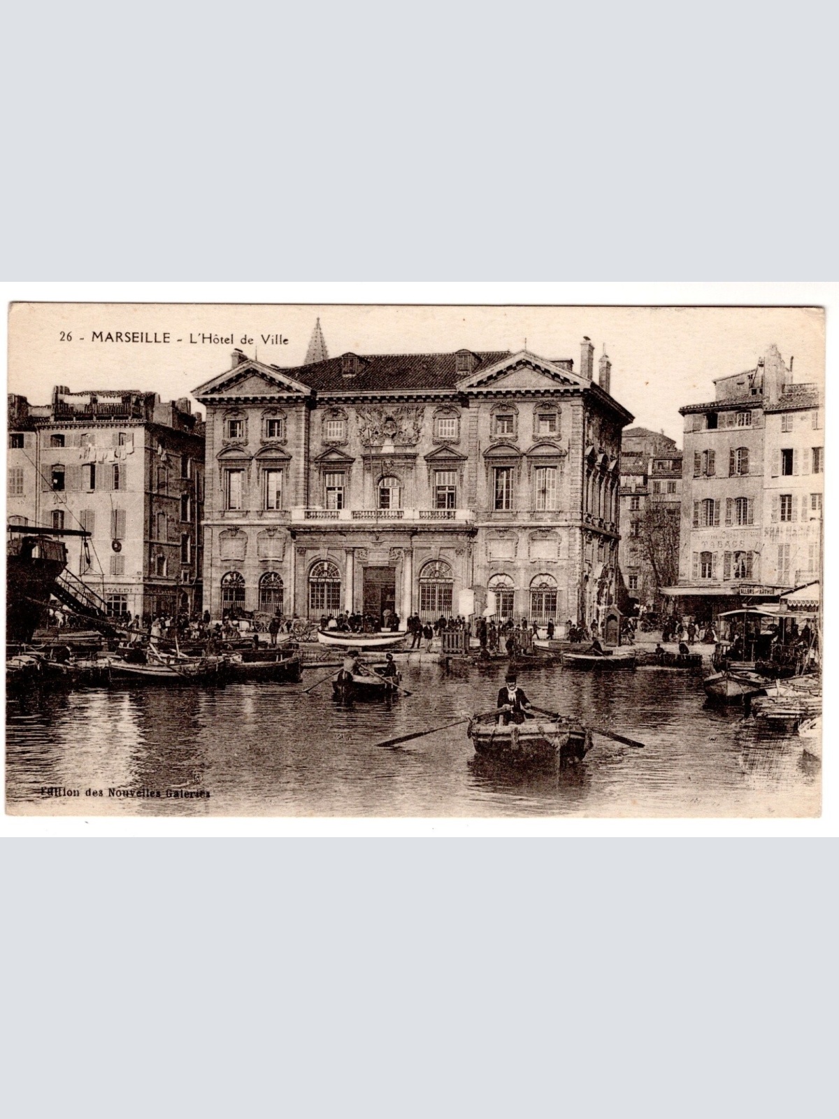 AK, Marseille, L'Hotel de Ville, Frankreich, Ansichtskarte (S7388)