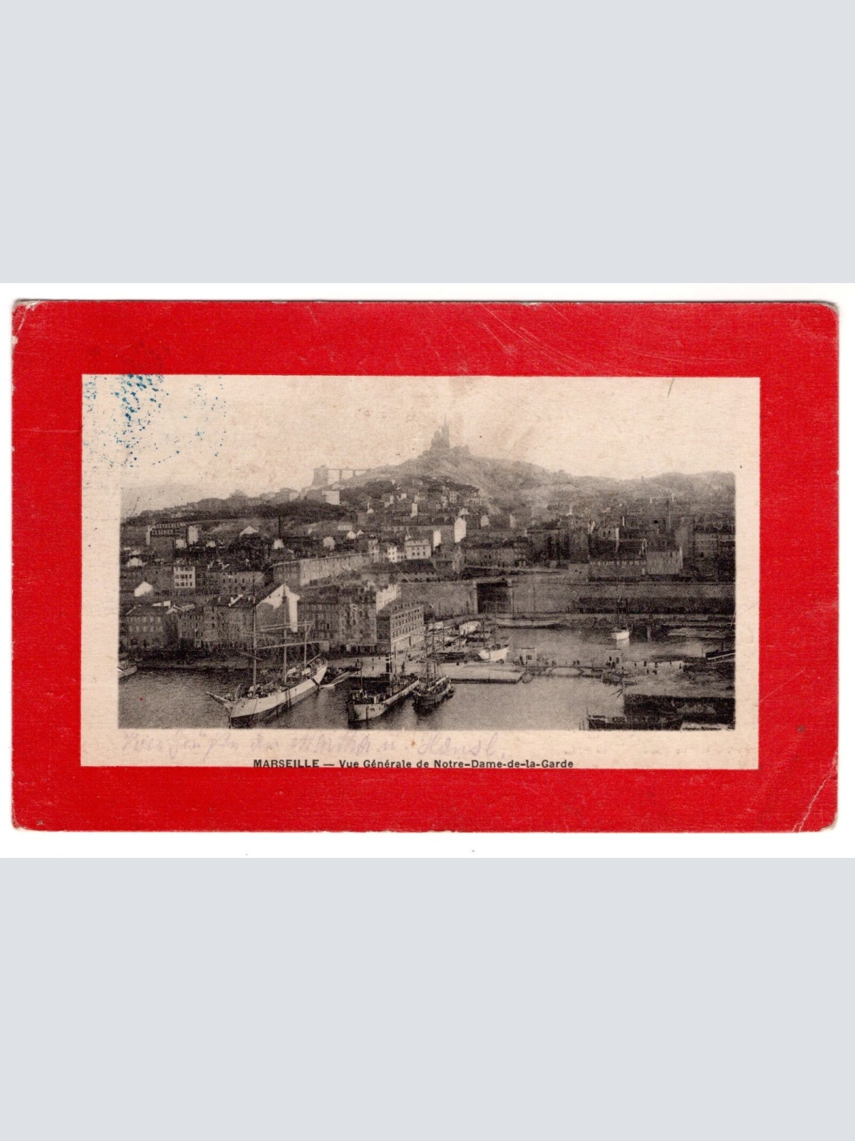 AK, Marseille, Vue generale de Notre-Dame, Frankreich, Ansichtskarte (S7394)