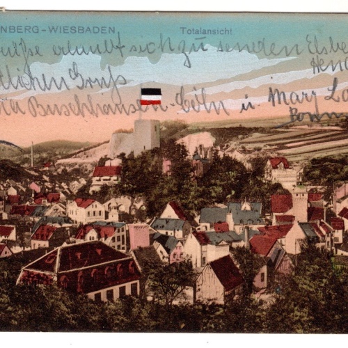 AK, Sonnenberg-Wiesbaden, Totalansicht, Hessen, Ansichtskarte (S7407)