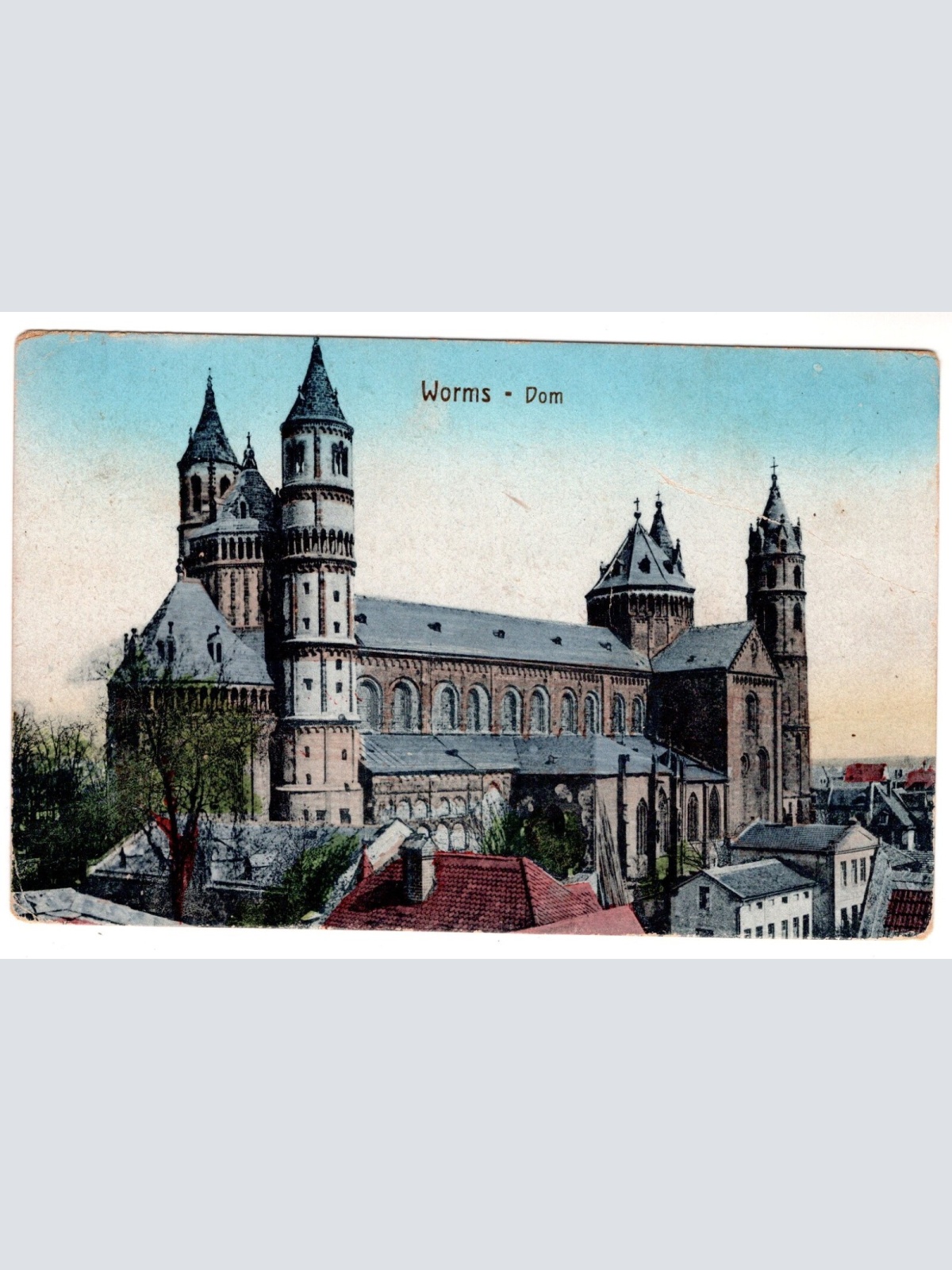 AK, Worms, Dom, Rheinland-Pfalz, Ansichtskarte (S7413)