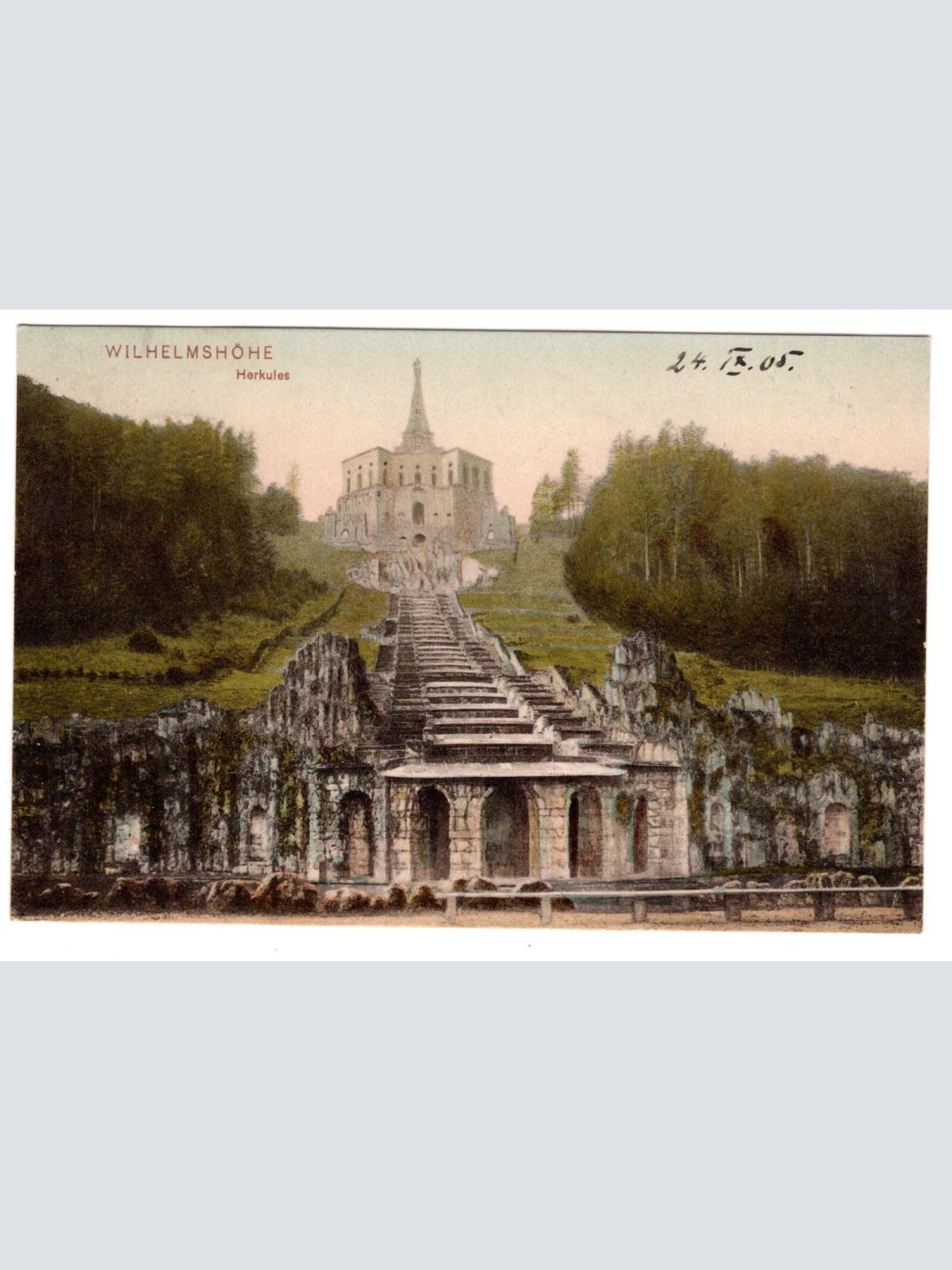 AK, Wilhelmshöhe, Herkules, Hessen, Kassel, Ansichtskarte (S7425)