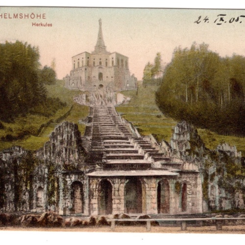 AK, Wilhelmshöhe, Herkules, Hessen, Kassel, Ansichtskarte (S7425)