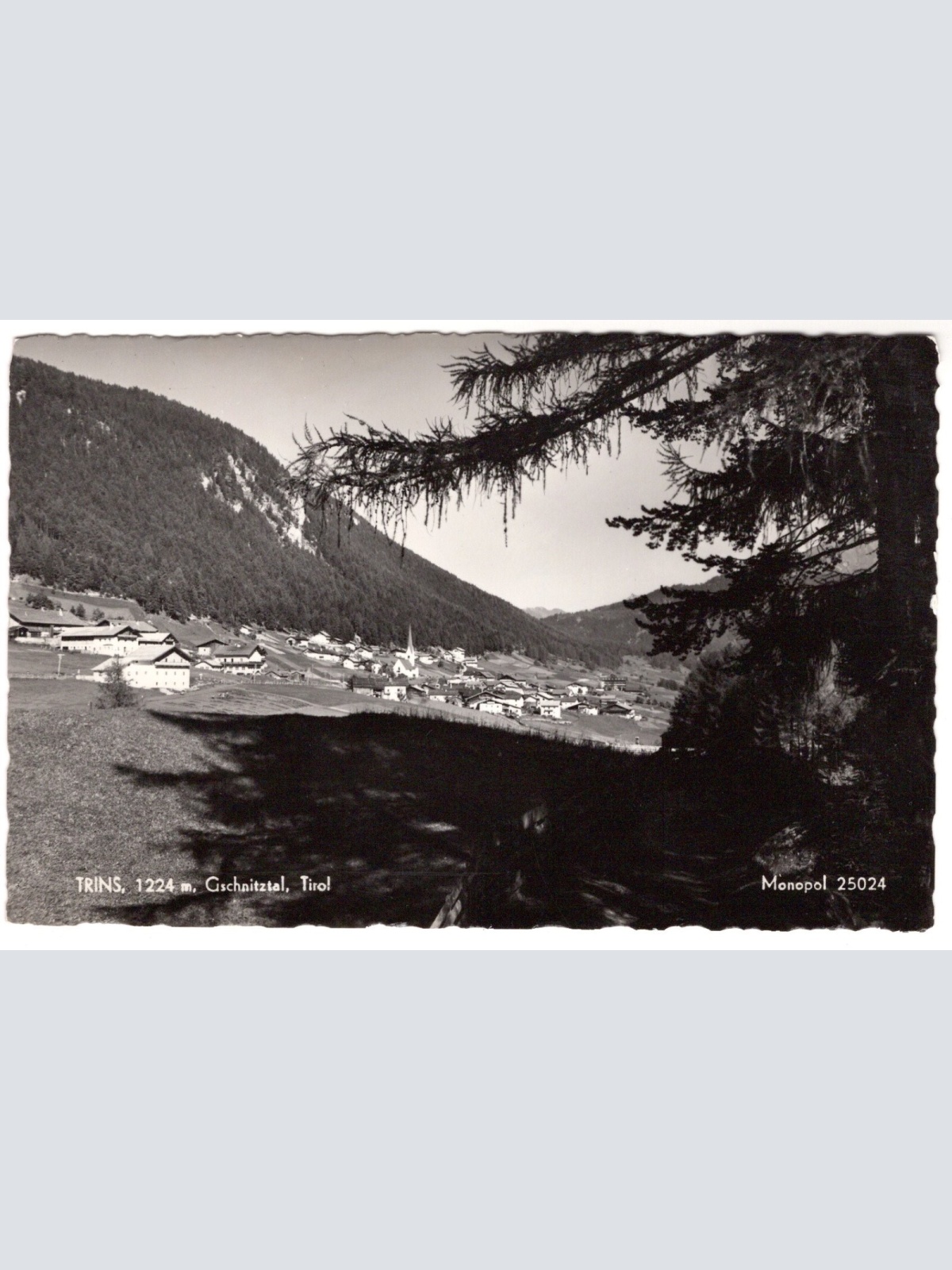 AK, Trins, Gschnitztal, Tirol, Ansichtskarte (S7432)