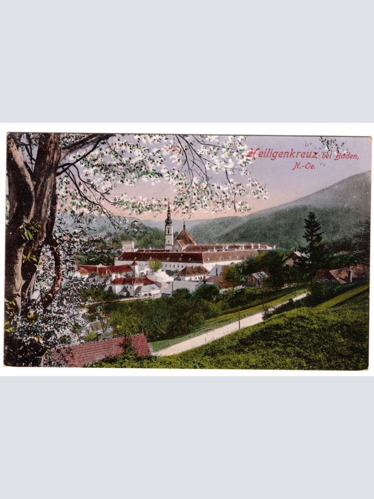 AK, Heiligenkreuz bei Baden, Niederösterreich, Ansichtskarte (S7444)