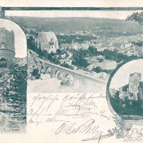 Litho - Karte gruss aus Mödling Niederösterreich Ansichtskarte (14521)