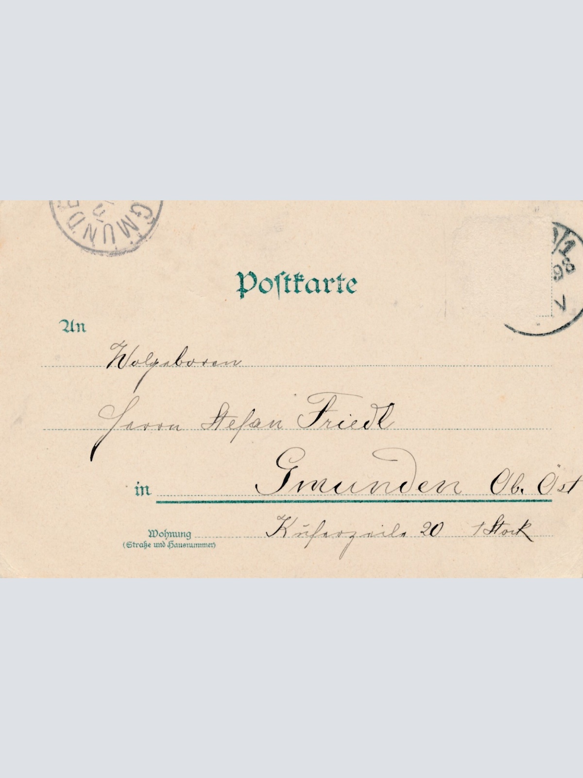 Litho - Karte gruss aus Wien Ansichtskarte (14574)