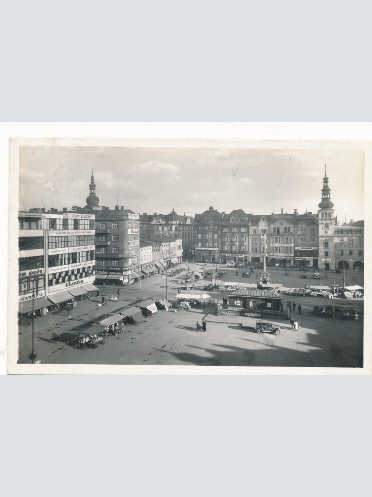 AK aus Mor Ostrava Masarykovo Nam Tschechoslowakei Ansichtskarte (14586)