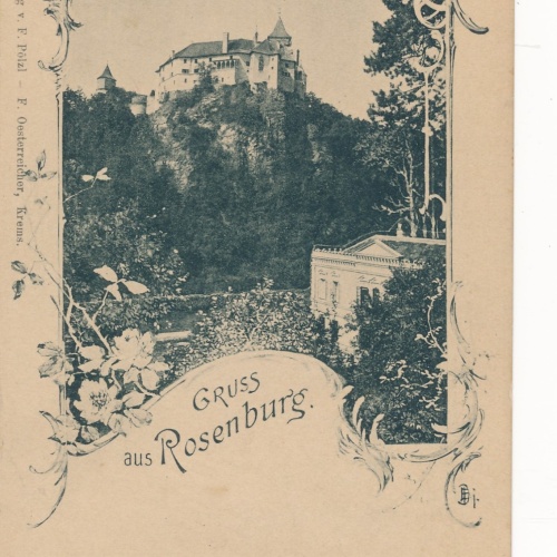 AK gruss aus Rosenburg Niederösterreich Ansichtskarte (14640)