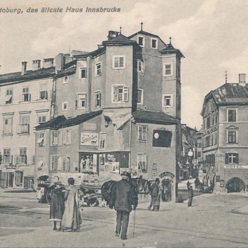 AK aus Innsbruck Herzog Ottoburg Tirol Ansichtskarte (14715)