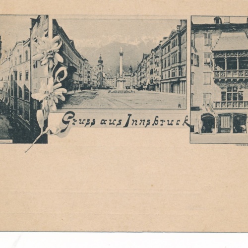 AK gruss aus Innsbruck  Tirol Ansichtskarte (14712)