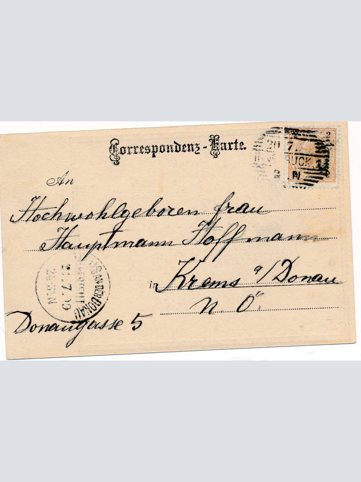 AK aus Innsbruck die Seilergasse Ansichtskarte (14682)