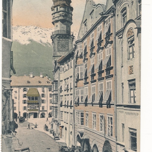 AK aus Innsbruck Alter Stadtthurm Tirol Ansichtskarte (14765)