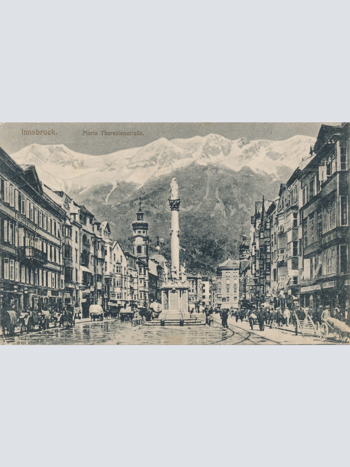 AK aus Innsbruck Maria Theresienstrasse Tirol Ansichtskarte (14766)