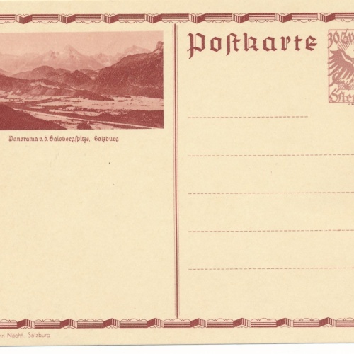 30 Groschn - Bildpost - Karte Gaisbergspitze Salzburg (14781)