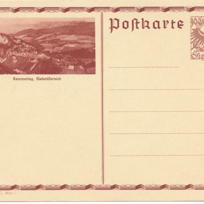 30 Groschn - Bildpost - Karte Semmering Niederösterreich (14783)