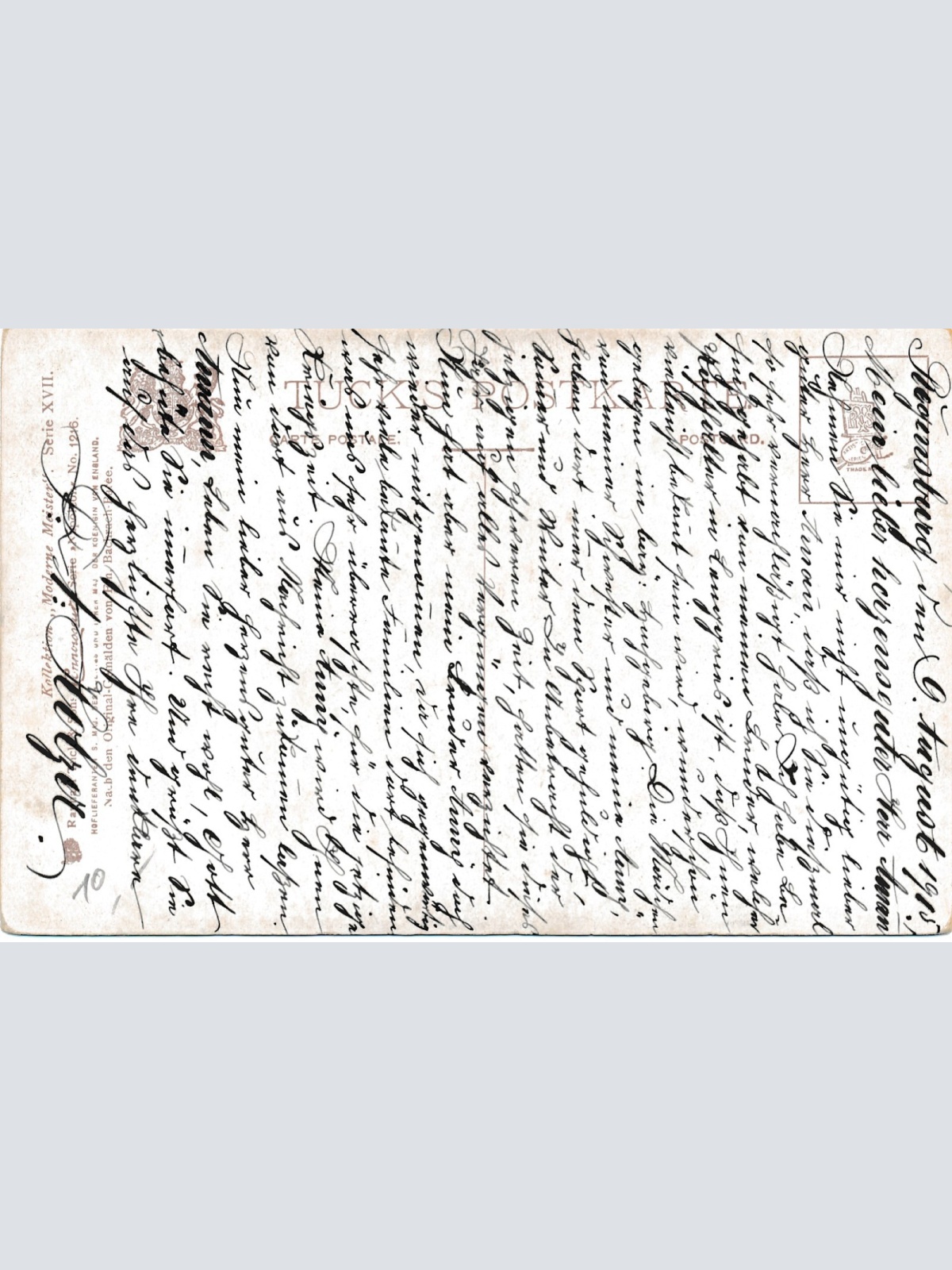 AK Napoleon vor dem Ofen Ansichtskarte (14858)