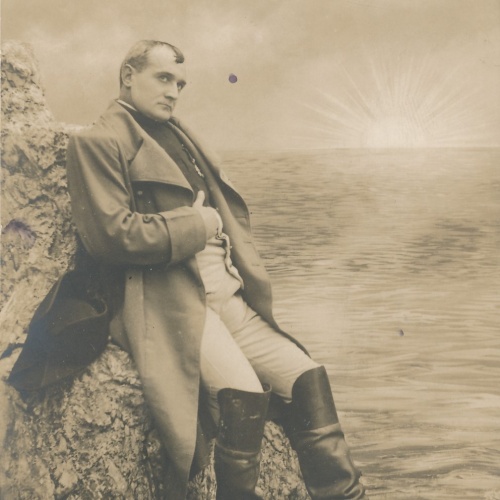 AK Napoleon auf St. Helena Ansichtskarte (14859)