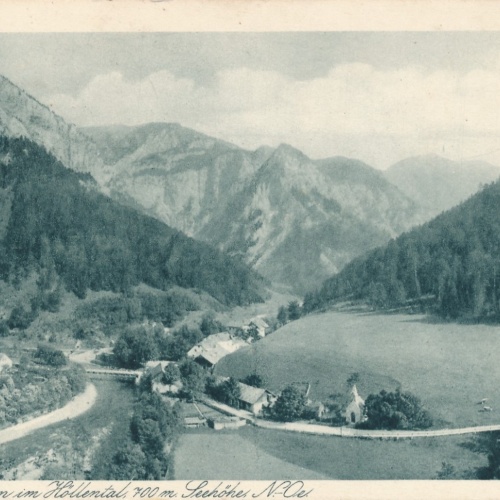 AK aus Kaiserbrunn im Höllental Niederösterreich Ansichtskarte (14875)