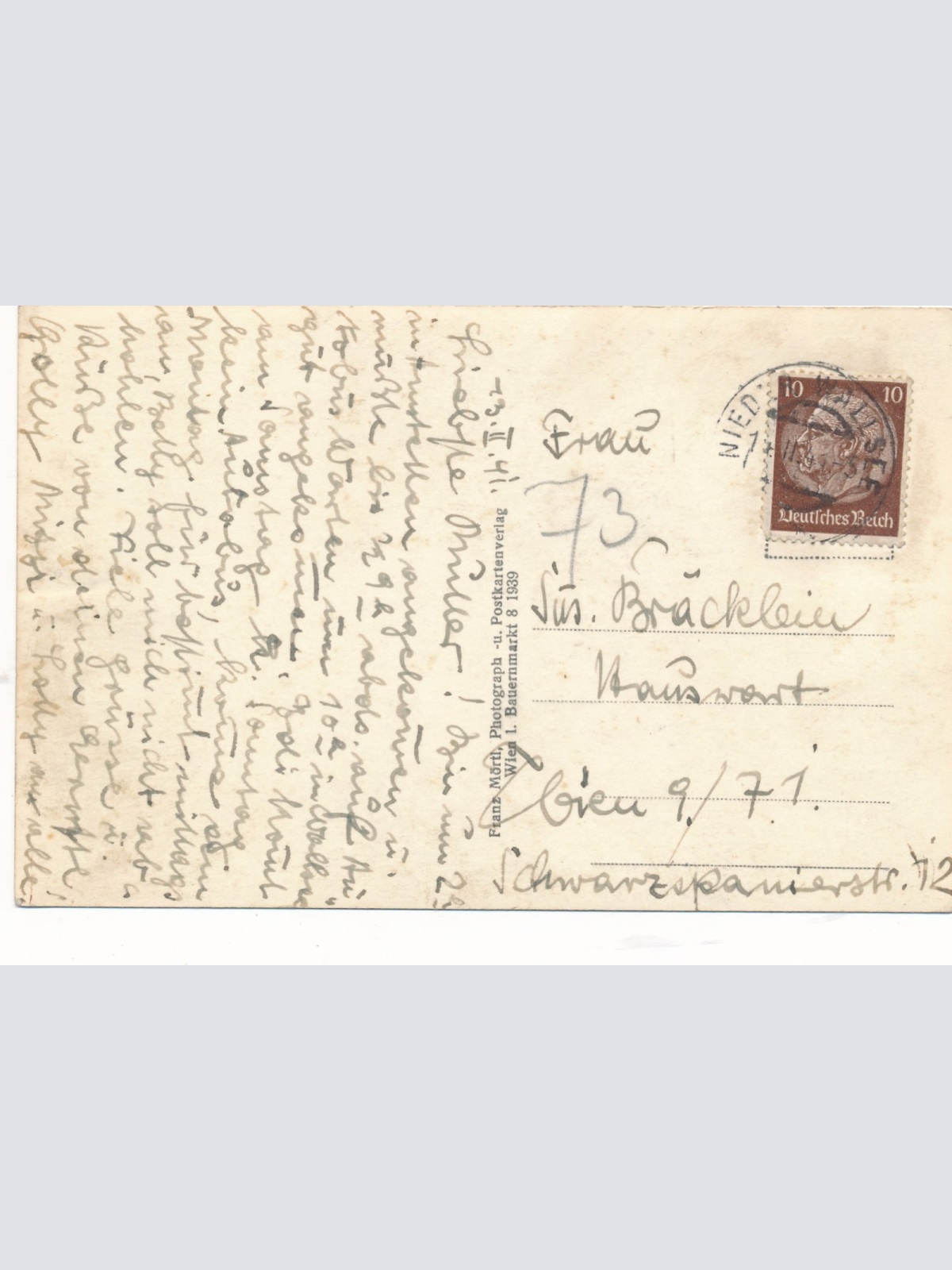 AK aus Wallsee an der Donau Niederösterreich Ansichtskarte (14880)