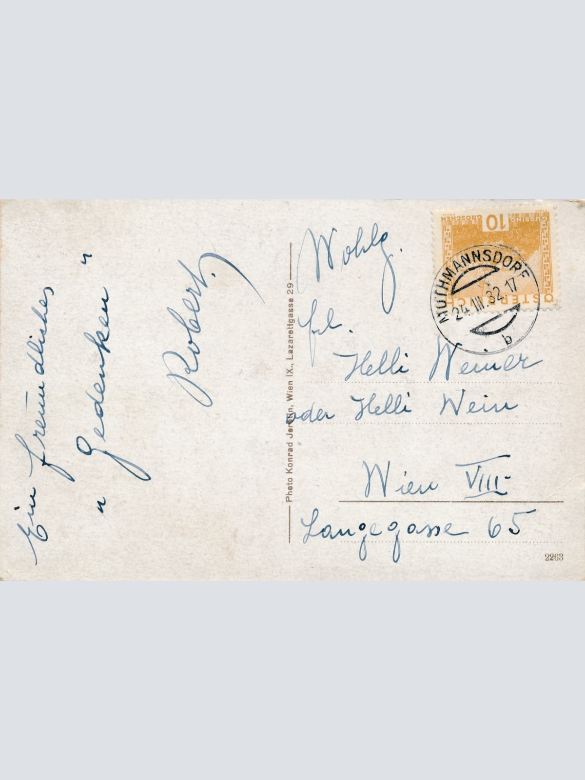 AK aus Gaaden bei Wr. Neustadt Niederösterreich Ansichtskarte (14816)