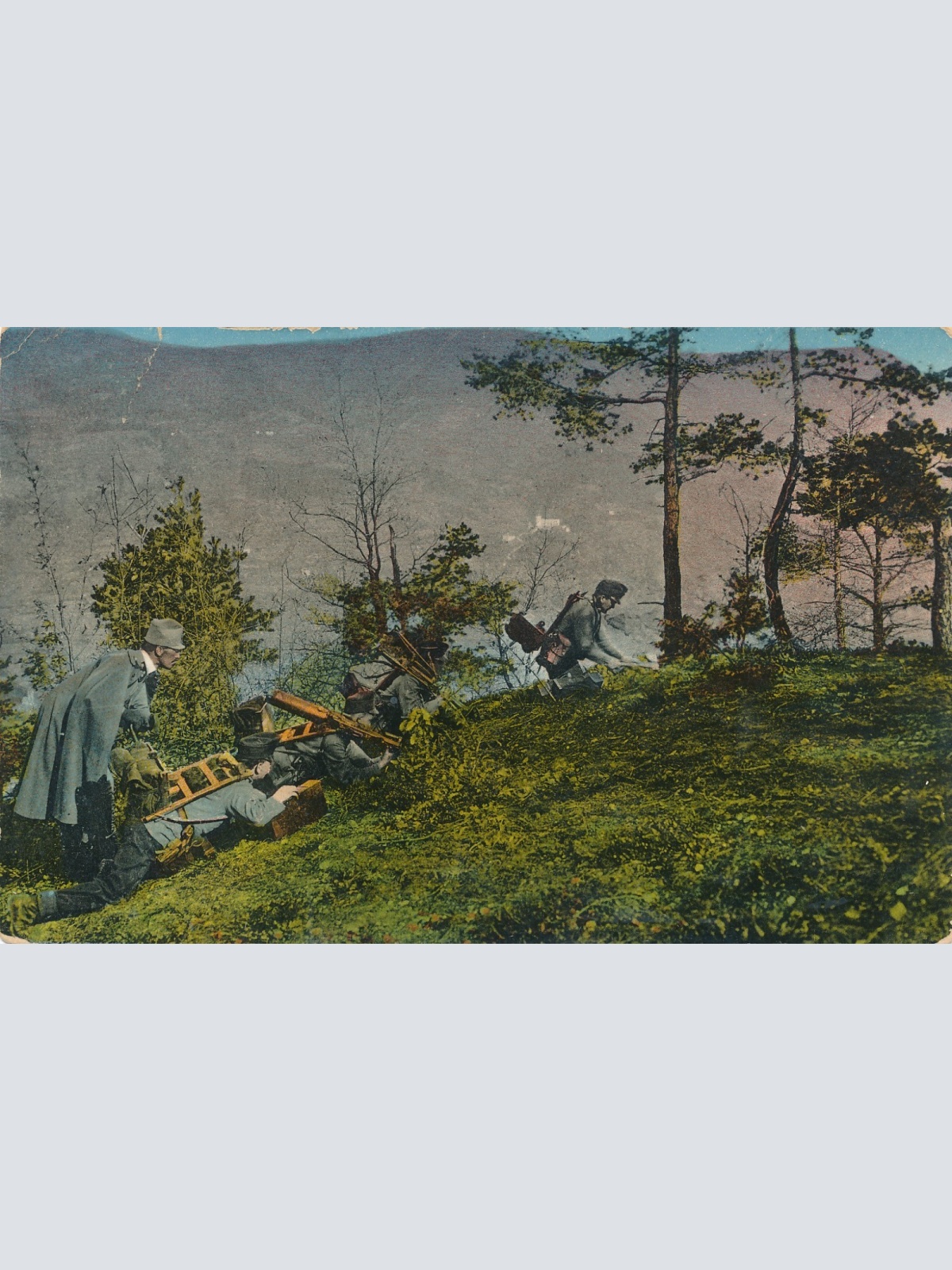 AK von den Tiroler Landeschützen Militaria (14800)