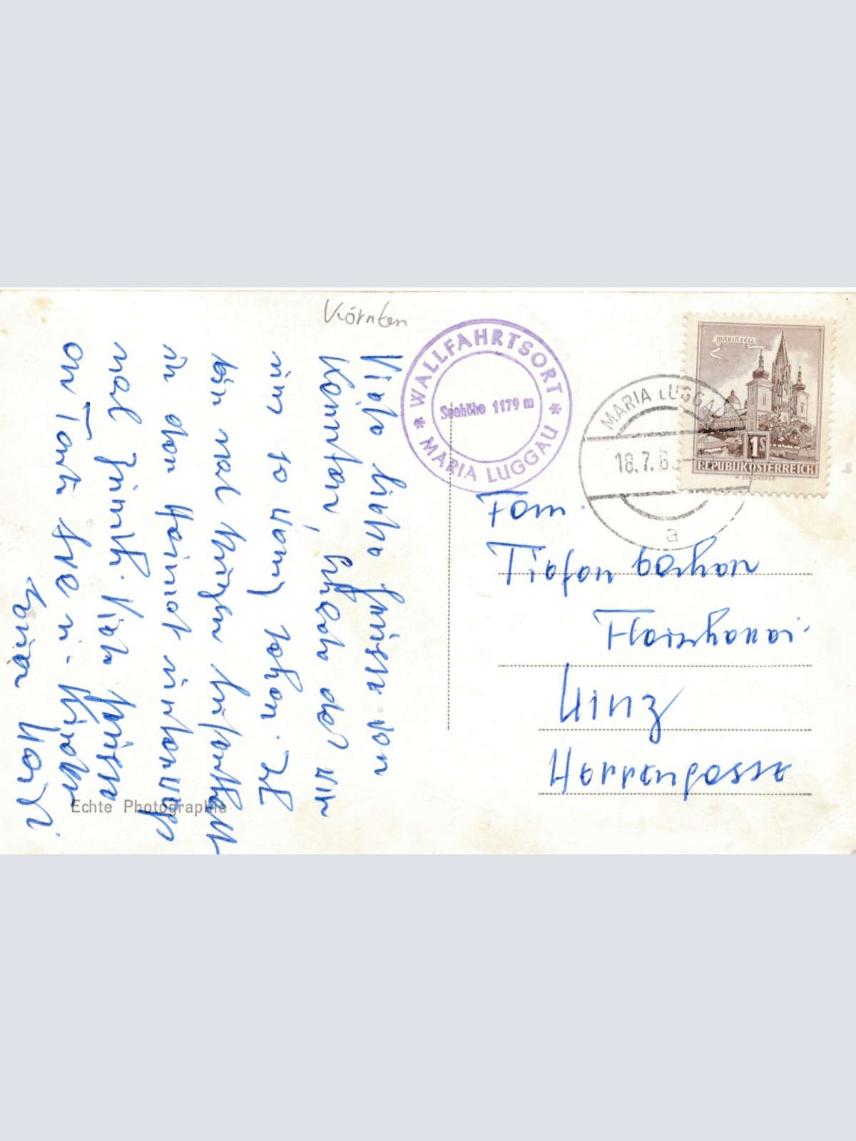 AK aus Luggau i. Lesachtale Kärnten Ansichtskarte (14946)