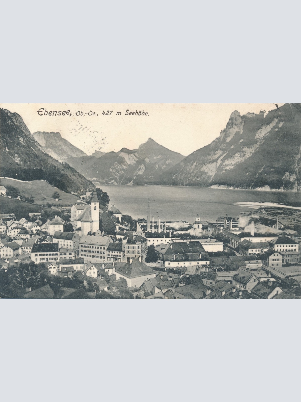 AK aus Ebensee Oberösterreich Ansichtskarte (15021)