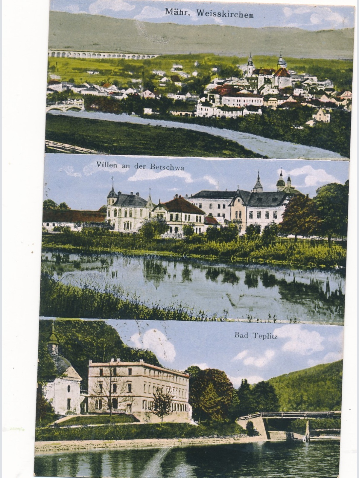 AK aus Mähr Weisskirchen Tschechoslowakei Ansichtskarte (14882)