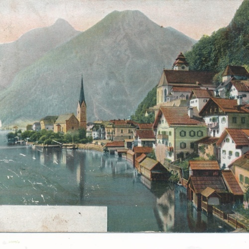 AK aus Hallstatt Oberösterreich Ansichtskarte (15070)