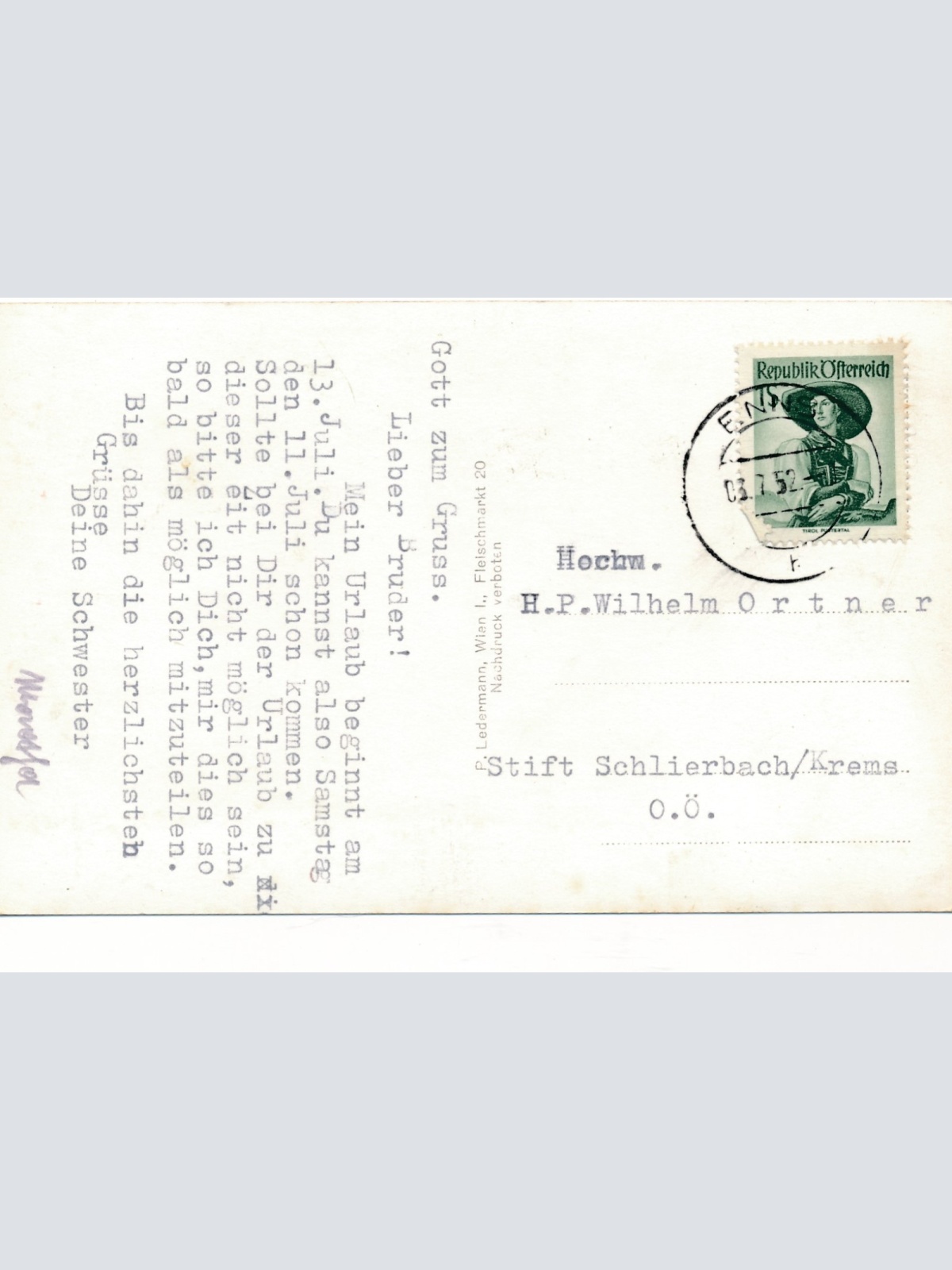 AK aus Enns Oberösterreich Ansichtskarte (15077)