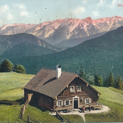 AK aus Bad Ischl Hoisernradalm Oberösterreich Ansichtskarte (15082)