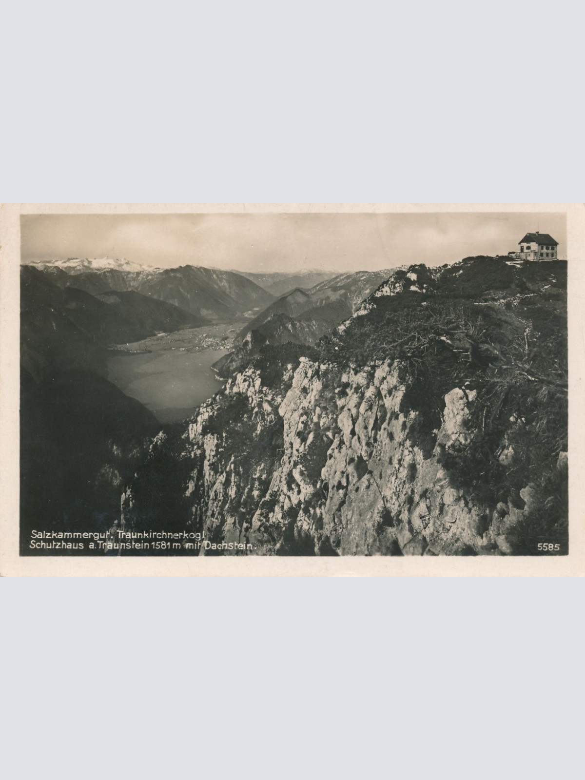 AK vom Traunkirchnerkogl Oberösterreich Ansichtskarte (15113)