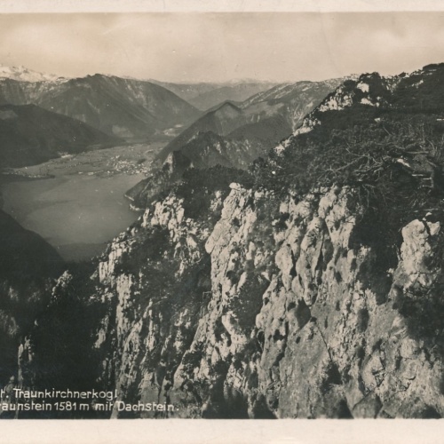 AK vom Traunkirchnerkogl Oberösterreich Ansichtskarte (15113)