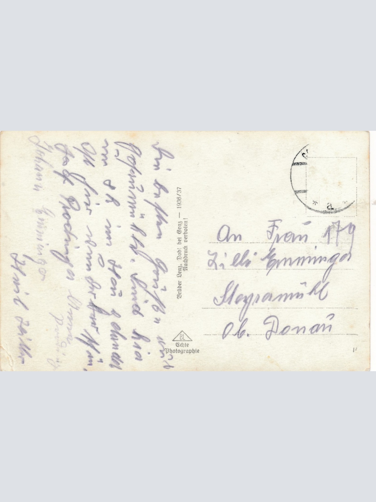 AK von der Gosaumühle Gasthof und Pension Oberösterreich Ansichtskarte (15148)