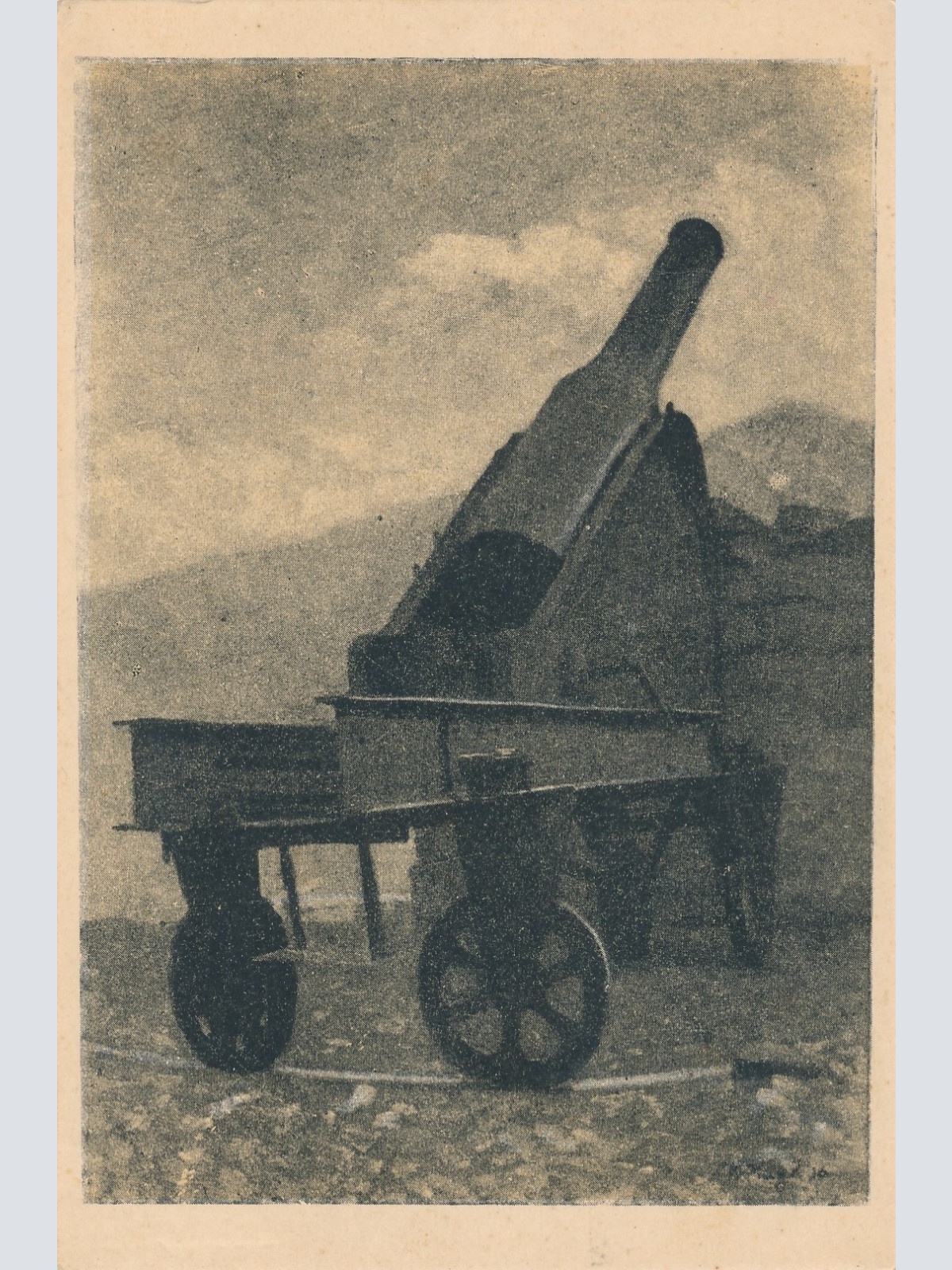 AK Feldpostkarte 895 K. u. K. IX. M. G. A. J. R. 4. Ansichtskarte (14903)