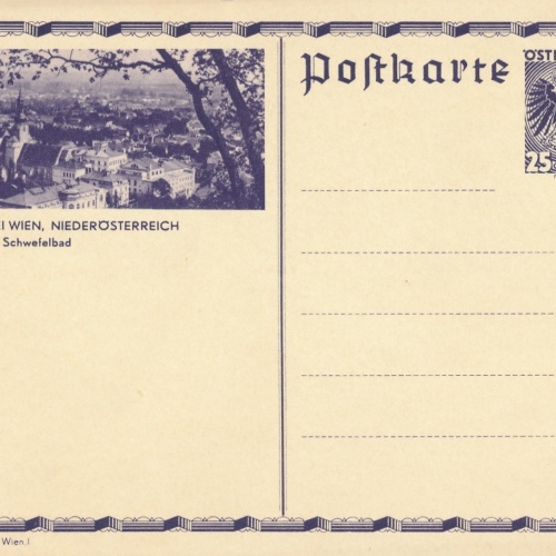 25 Groschen - Bildpost - Karte aus Baden bei Wien (15163)