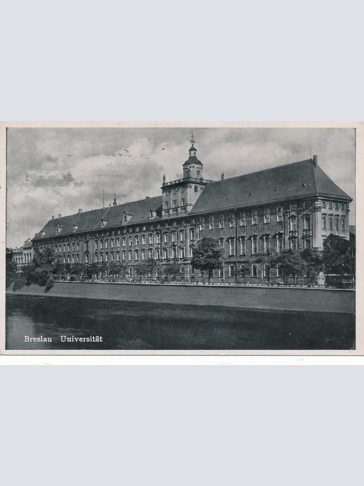 AK aus Breslau Universität Polen Ansichtskarte (14942)