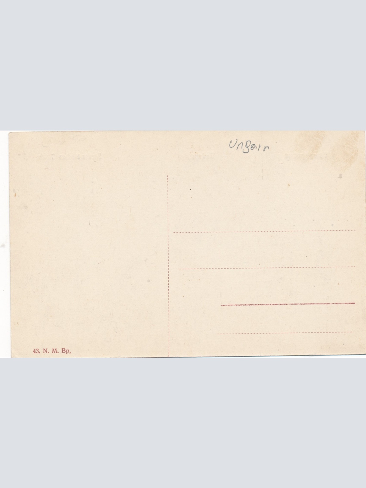 AK aus Budapest Stadtwäldchen Teich Ungarn Ansichtskarte (14925)