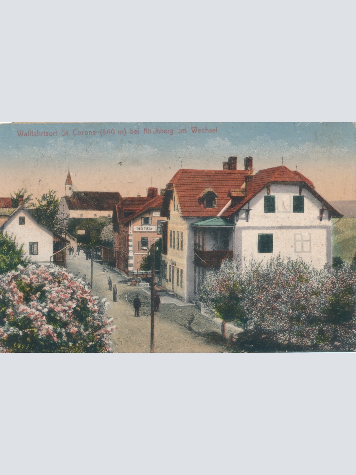 AK aus St. Corona bei Kirchberg am Wechsel Niederöst. Ansichtskarte (14948)