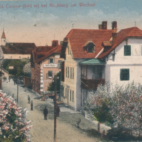 AK aus St. Corona bei Kirchberg am Wechsel Niederöst. Ansichtskarte (14948)