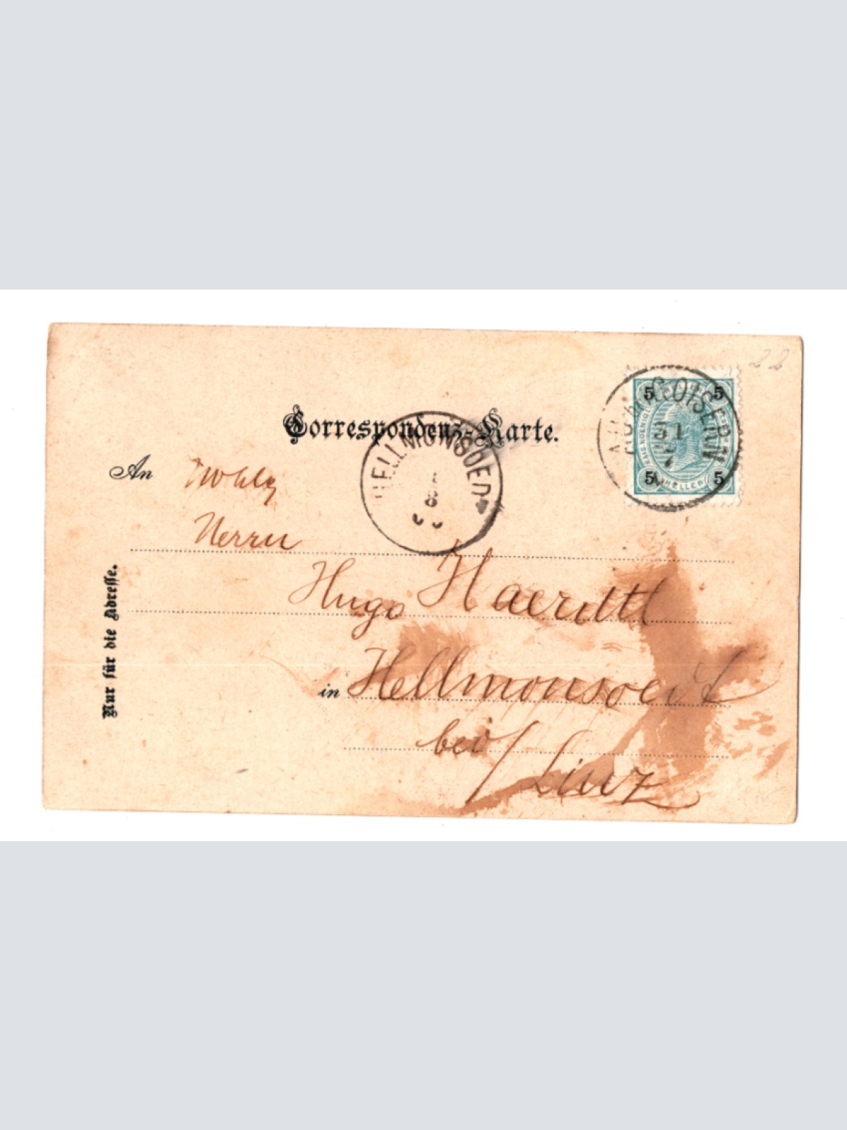 AK aus Gosau, Oberösterreich Ansichtskarte (F408)