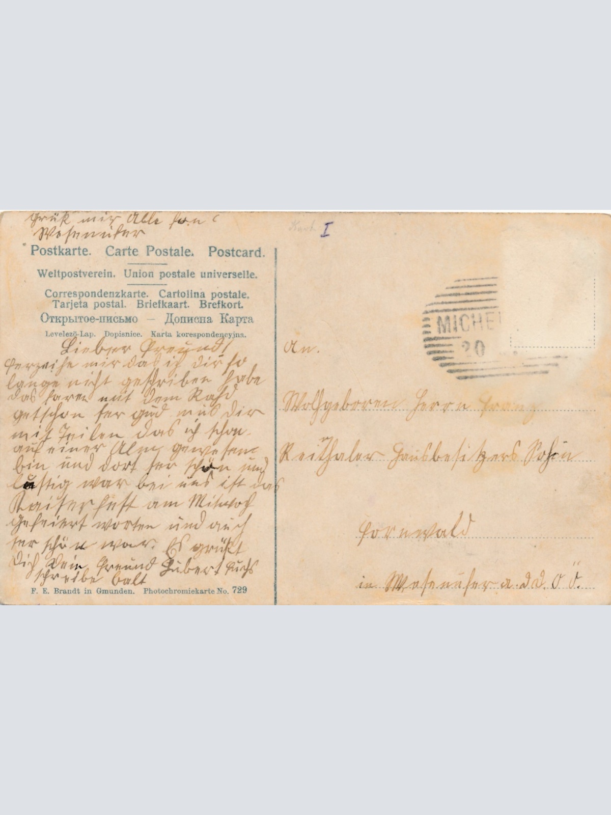 AK aus Micheldorf mit der Kremsmauer Oberösterreich Ansichtskarte (15017)