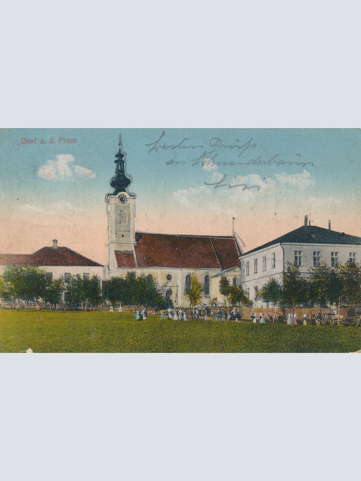 AK aus Dorf an der Pram Oberösterreich Ansichtskarte (15011)