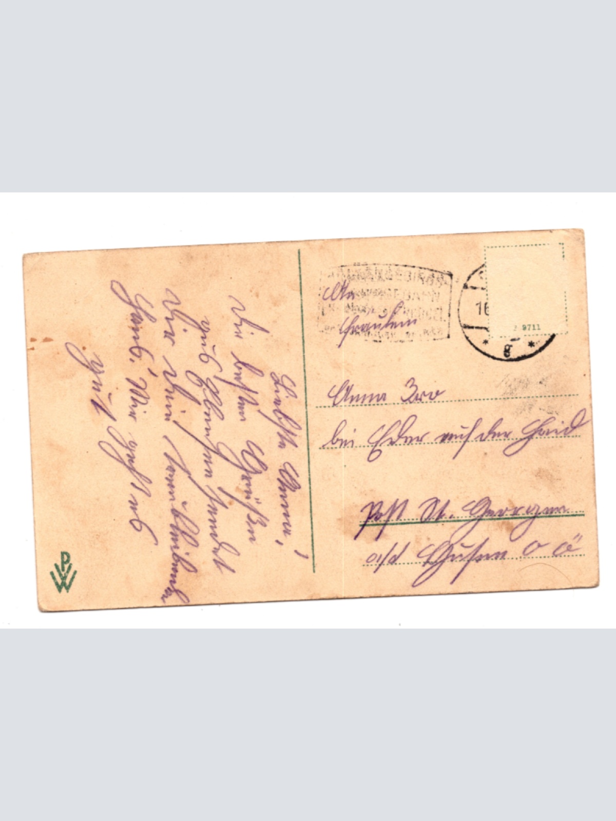 AK aus Ebensee Oberösterreich (F415)