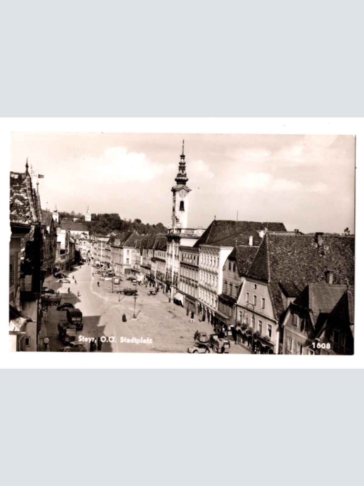AK aus Steyr Stadtplatz, Oberösterreich (F423)