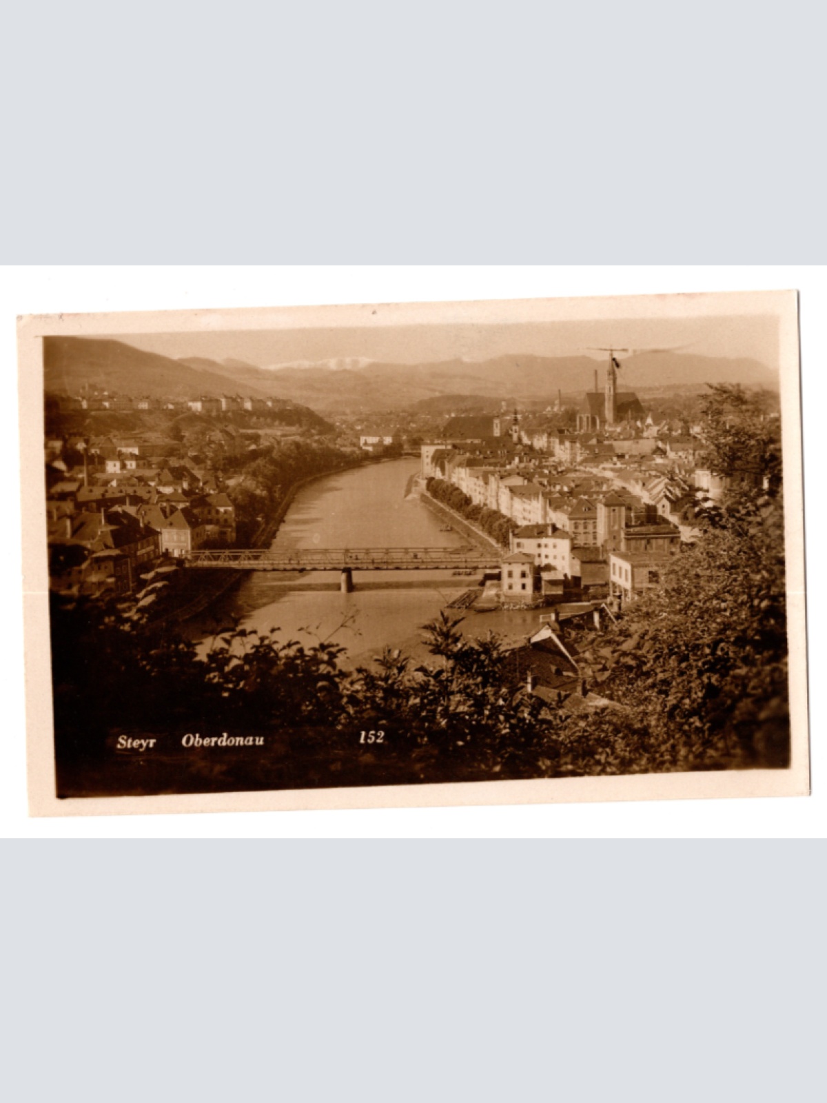 AK aus Steyr Oberdonau, Oberösterreich (F424)