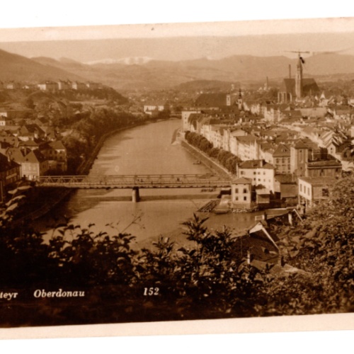 AK aus Steyr Oberdonau, Oberösterreich (F424)