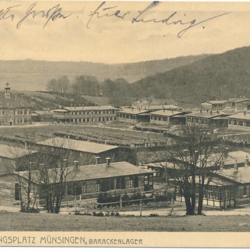 AK aus Münsingen Truppenübungsplatz Baden - Württemberg Ansichtskarte (15864)